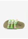 Zelené holčičí květované pantofle Richter - Holky