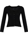 Trendyol Black Basic Pletené zboží s výstřihem do V Cardigan Pletené oblečení Cardigan