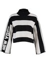 Trendyol Black Color Block Knitwear Sweater