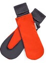 Veselá Nohavice Softshellové rukavice oranžové