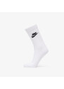 Pánské ponožky Nike Sportswear Everyday Essential Crew Socks 3-Pack White/ Black