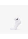 Pánské ponožky Nike Sportswear Everyday Essential Ankle Socks 3-Pack White/ Black