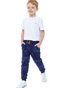 Winkiki Kids Wear Chlapecké tepláky Chameleon - navy