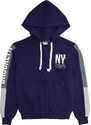 Winkiki Kids Wear Chlapecká mikina na zip Brooklyn - navy