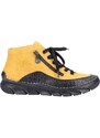 Kotníková obuv sportovního vzhledu Rieker 55021-68 žlutá