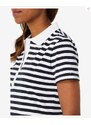 Tommy Hilfiger dámské polo šaty Stripe Polo černý proužek M