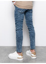 Ombre Clothing Pánské džínové kalhoty SKINNY FIT - modré V5 P1062
