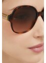 Sluneční brýle Tommy Hilfiger dámské, hnědá barva