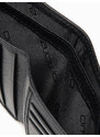 Ombre Clothing Pánská kožená peněženka - černá A608