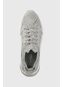 Sneakers boty Calvin Klein Low Top Lace Up šedá barva