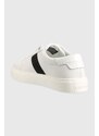 Kožené sneakers boty Calvin Klein Low Top Lace Up bílá barva