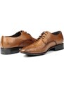 Ducavelli Croco Genuine Leather Men's Classic Shoes, Derby Classic Shoes, Lace-Up Classic Shoes.