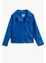 Koton Girls' Saxe Blue Jacket