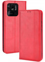 Pouzdro MFashion Xiaomi Redmi 10C - červené - Vintage