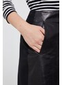Sukně Calvin Klein černá barva, mini
