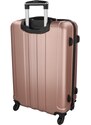 RGL Cestovní kufr Normand Ros Gold, růžová/zlatá sada L