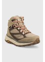 Boty Jack Wolfskin Terraventure Texapore Mid dámské, béžová barva, zateplené