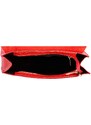Dámský kožený kabelko/batoh červený - Delami Vera Pelle Eroqvar červená