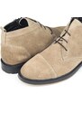 Ducavelli Masquerade Genuine Leather Anti-Slip Sole Daily Boots Sand Beige.