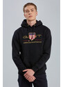 MIKINA GANT ARCHIVE SHIELD HOODIE černá L