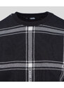 MIKINA KARL LAGERFELD CHECK PRINTED SWEATSHIRT