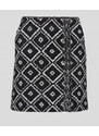 SUKNĚ KARL LAGERFELD BOUCLE WRAP SKIRT