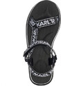 SANDÁLE KARL LAGERFELD VELOCITA WEDGE KARL CARES WEB STRAP