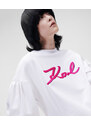 ŠATY KARL LAGERFELD KARL SIGNATURE SWEAT DRESS