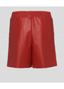 ŠORTKY KARL LAGERFELD PERFORATED FAUX LEATHER SHORTS