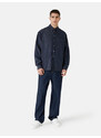 KOŠILE TRUSSARDI OVERSIZED DENIM SHIRT BLUE