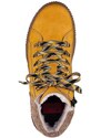 Hřejivé a veselé kotníkové boty Rieker Z6633-68 žlutá
