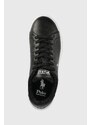 Kožené sneakers boty Polo Ralph Lauren Hrt Ct Ii černá barva