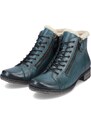 RIEKER Dámská kotníková obuv REMONTE D4372-12 modrá