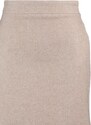 Trendyol Beige A-line Stamp Fabric Mini Woven Skirt