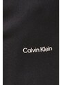 Tepláky Calvin Klein pánské, černá barva, hladké