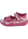 Girls' slippers Viggami Hania flowers