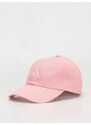 HUF Essentials Triple Triangle Logo CV 6 Panel (coral pink)růžová