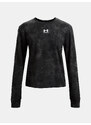 Under Armour Tričko Rival Terry Print Crew-BLK - Dámské