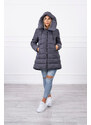 K-Fashion Prošívaná zimní bunda FIFI Cindy grey