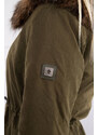 K-Fashion TIFFI 14 khaki zimní bunda