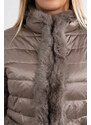 K-Fashion Zimní bunda TIFFI 25 béžová