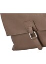 Dámský kožený batůžek kabelka taupe - ItalY Francesco taupe