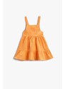 Koton Baby Girl Orange Dress