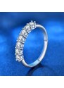 Royal Fashion stříbrný prsten HA-XJZ042-SILVER-MOISSANITE