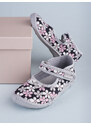 Girls' slippers Viggami Zosia flowers