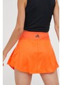Sukně adidas Performance oranžová barva, mini