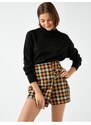 Koton Crop Sweater Rolák s dlouhým rukávem