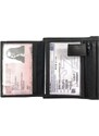 Loranzo Kožená peněženka černá 462