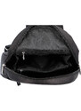Dámský moderní batoh černý - Hexagona Nalle Small černá