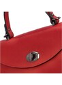 Dámská kožená kabelka do ruky červená - ItalY Sarah červená